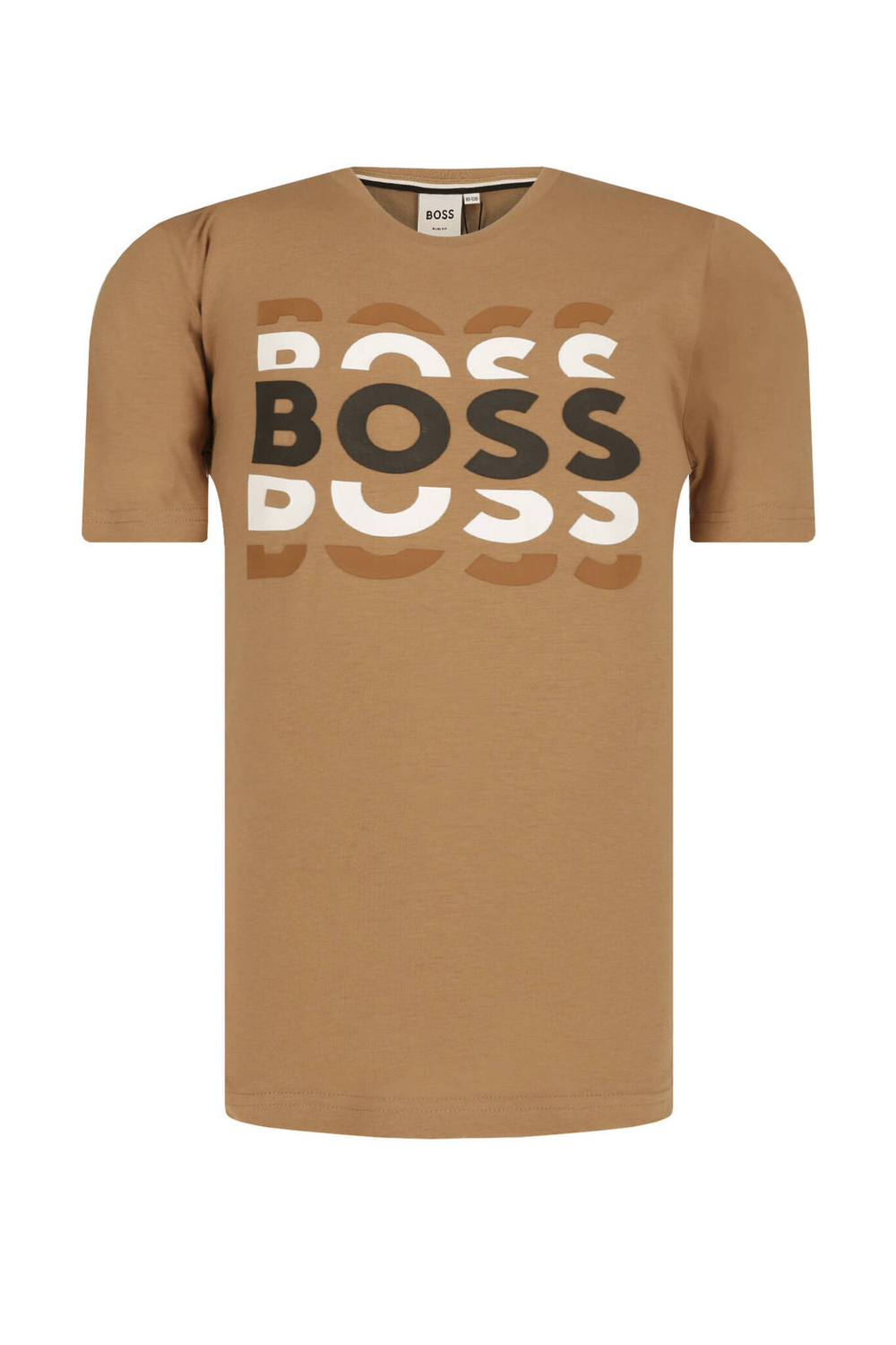 Футболка BOSS Kidswear - коричневый(J25O72)