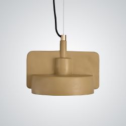 Подвесной бетонный светильник SKOVL A Песочный