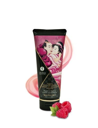 Массажный крем для тела Малиновое чувство серии Необыкновенные поцелуи, 200 мл