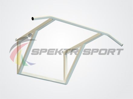 Турник навесной Школьник 2 цв. белый