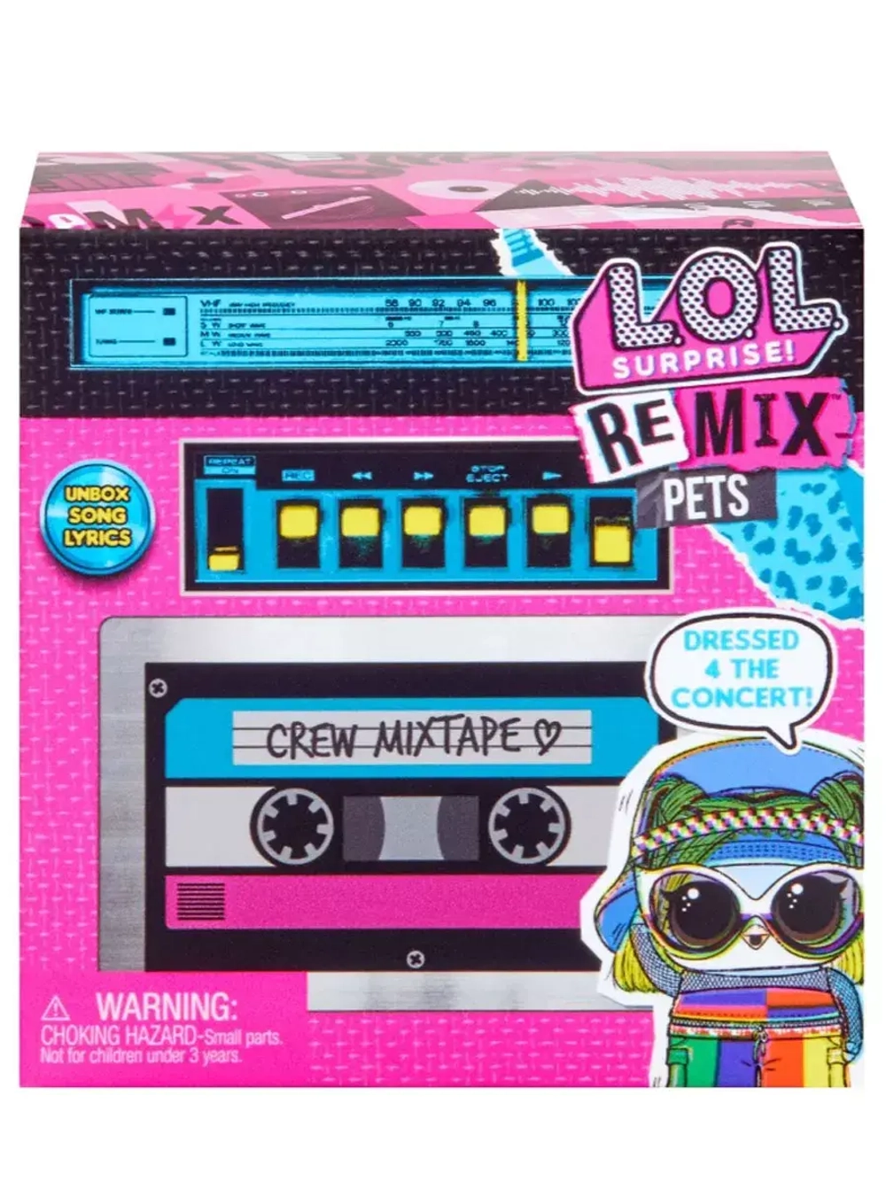 Кукла Лол Сюрприз питомец Lol Remix Pets оригинал