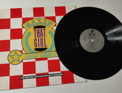 Винтажная виниловая пластинка LP Gucci Crew II Sally That Girl (Germany 1988) Maxi Single 45 RMP
