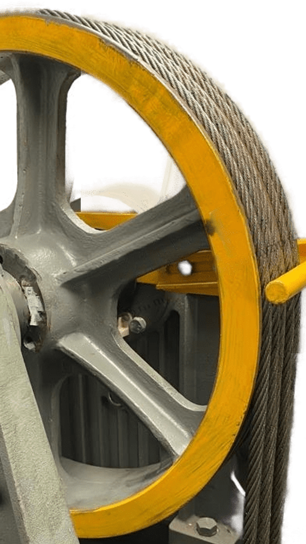 Канатоведущий шкив D540x5x12 мм, ширина обода 110 мм, лебедка YJ200A TORINDRIVE