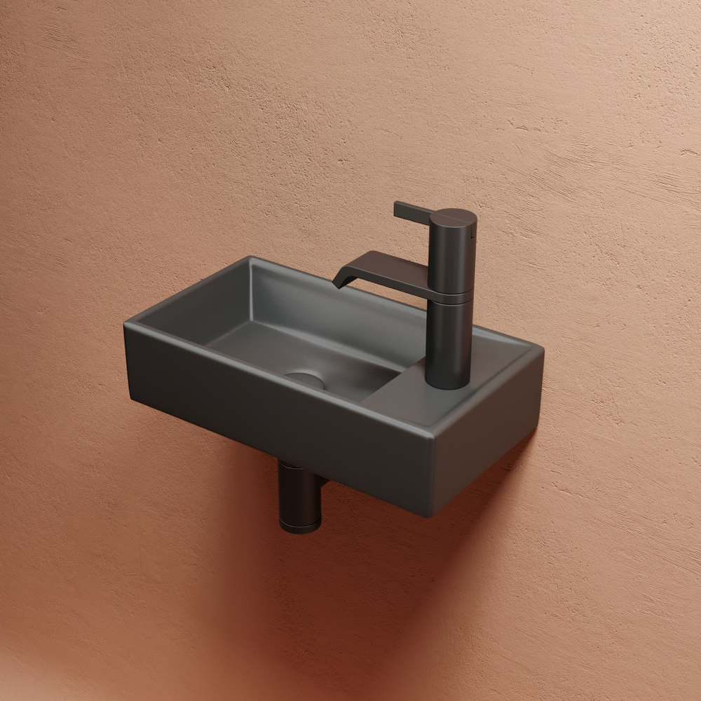 Рукомойник Ceramica Nova Element 41,7, см CN6051LMDH темный антрацит матовый