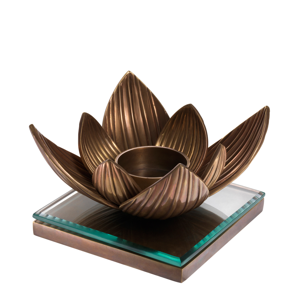 Подсвечник Tealight Holder Lotus арт.112660
