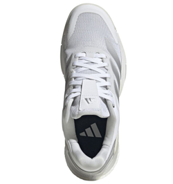 Женские кросовки для Padel Adidas Crazyquick Boost Padel - cloud white/silver metallic/zero metallic