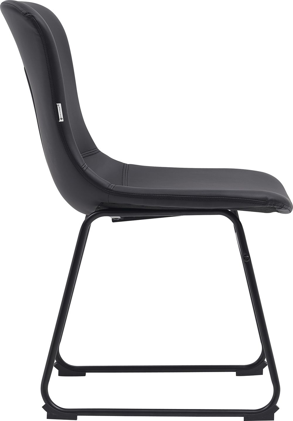 Кресло для посетителей Everprof Expo CF Экокожа Черный