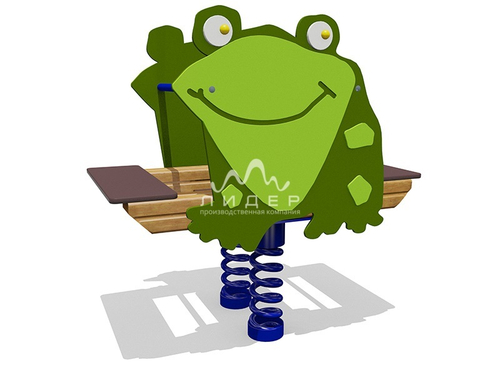 Качели-балансир на пружине “Лягушка”