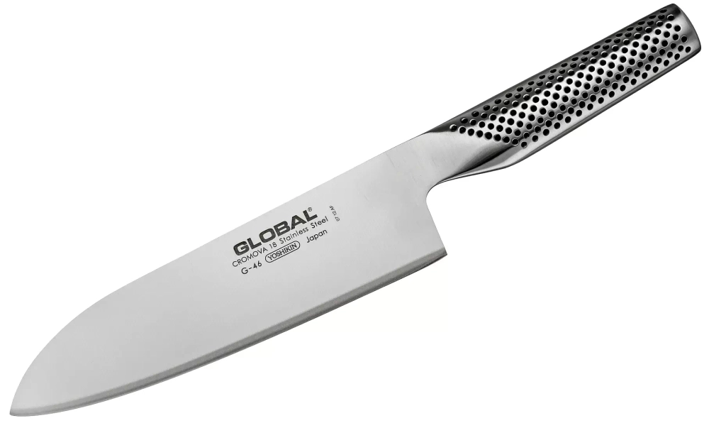 Global - Нож Сантоку Global G-46 18см / артикул   G-46  / GTIN 4943691846006