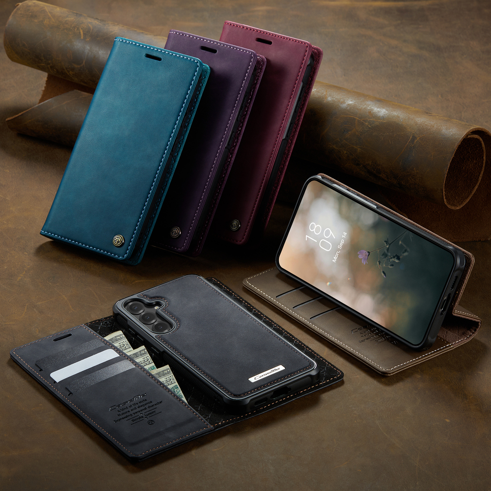 Чехол-кошелек CaseMe 2 in 1 MagSafe Samsung Galaxy S25+