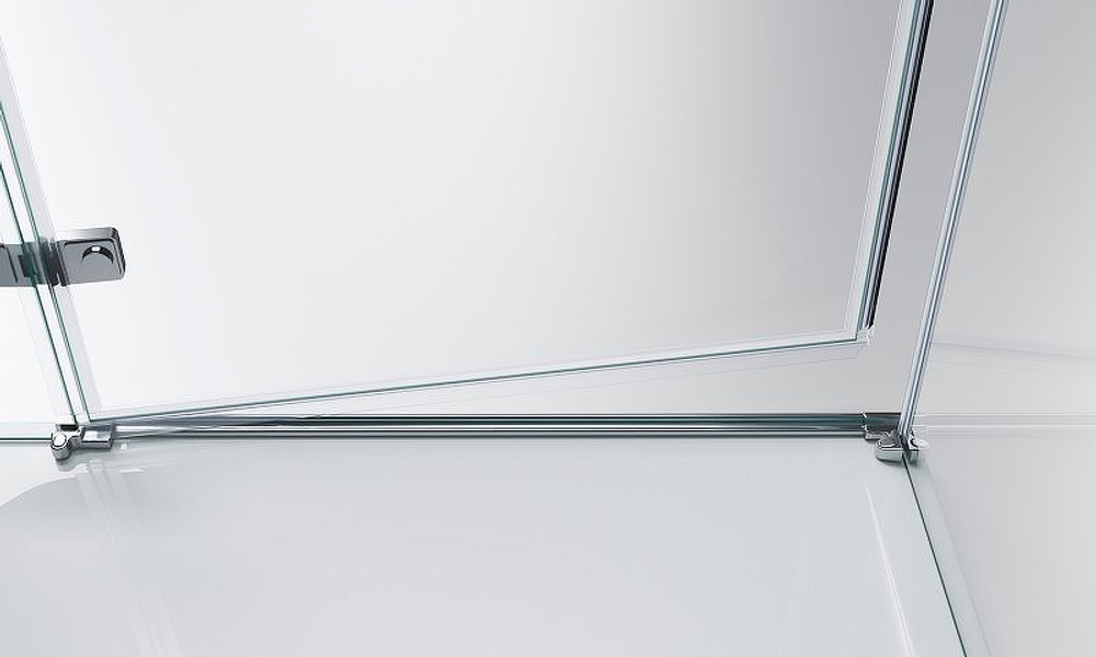 Душевой уголок BelBagno Kraft 100х100 KRAFT-A-12-100-C-Cr-R профиль Хром стекло прозрачное