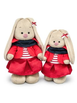 Мягкая игрушка Зайка Ми в комплекте с тельняшкой 32см