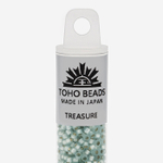 Японский бисер TOHO Treasure (№PF2116), с внутренним серебрением, полупрозрачный глянцевый