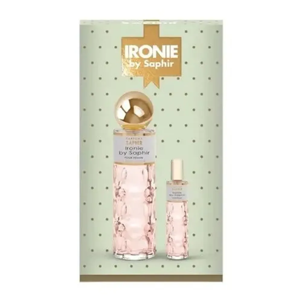 Подарочный набор для женщин SAPHIR Ironie Gift Set с ароматом и декоративной косметикой 50 мл