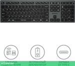 Клавиатура A4Tech Fstyler FBX50C серый