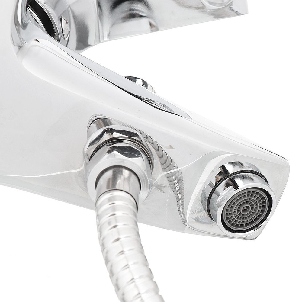 Смеситель для ванны, Frap, корот изл, с картриджем, хром, F3063