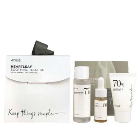 Набор миниатюр для ухода за кожей лица ANUA Heartleaf Soothing Trial Kit