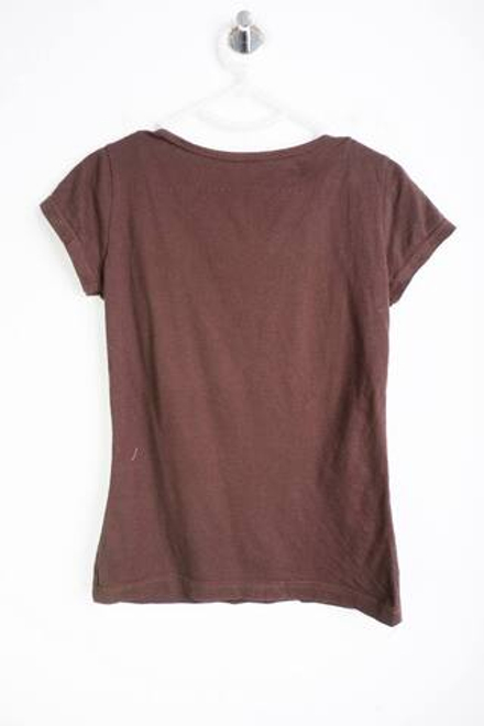 Футболка с принтом, визуально 42 размер