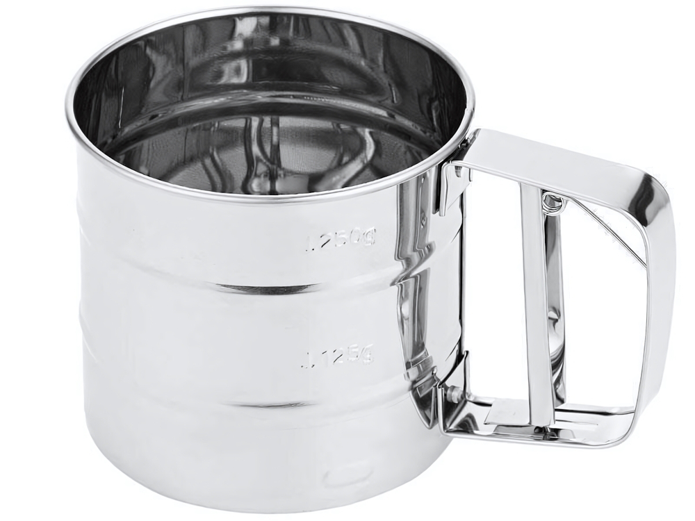 Сито-кружка для просеивания муки 800мл "Fornata"