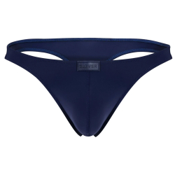 Мужские трусы тонги темно-синие Clever Moda DESIRABLE THONG 183008