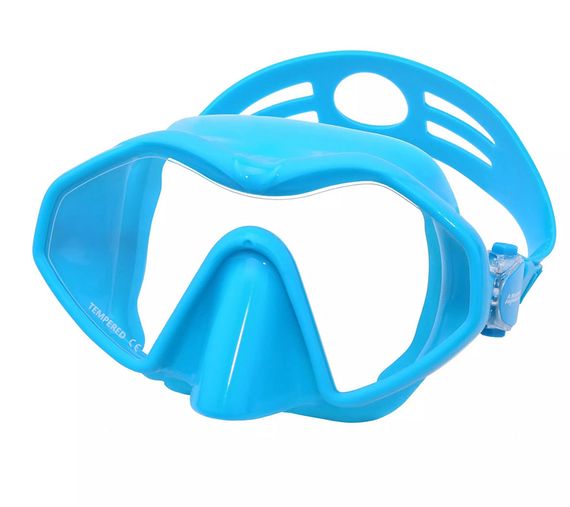 Маска безрамная MK-200 Aquatec синий