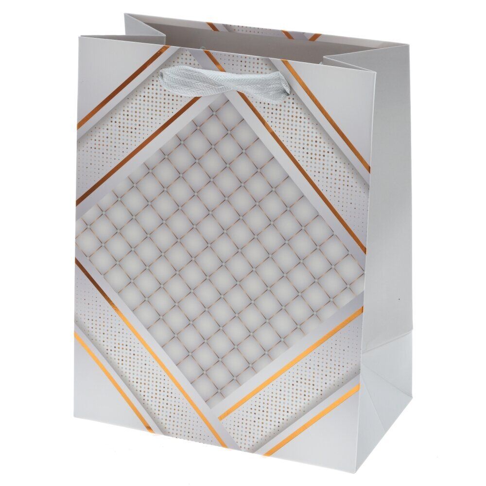 GAEM Пакет подарочный S (бумага 230г/м2, блок микс 12шт), L18 W8 H23 см, 4в.