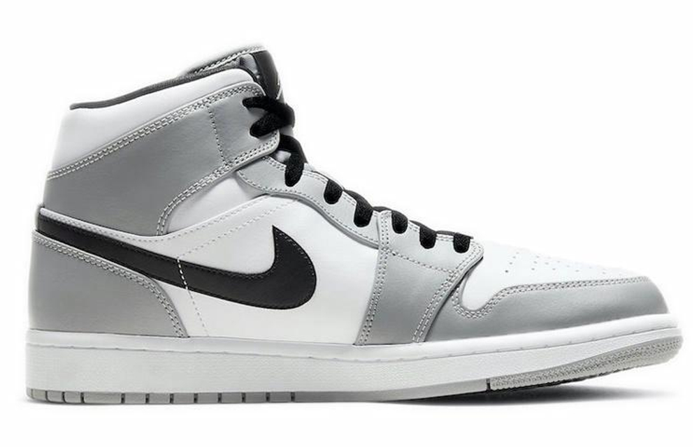 Кроссовки Jordan Air Jordan 1 Mid 'Light Smoke Grey' 'Dior'