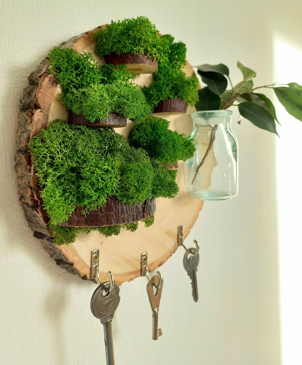 Деревянная ключница