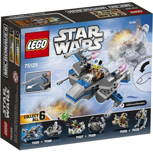 Конструктор LEGO Star Wars 75125 Истребитель Повстанцев, 87 элементов, с мини-фигуркой