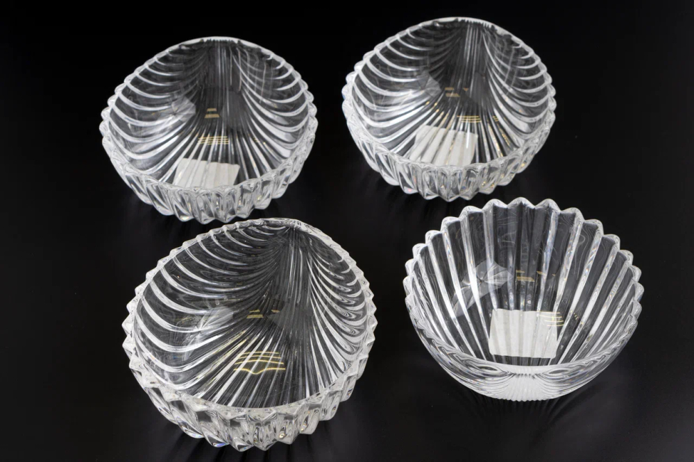 Четыре креманки в форме раковины Villeroy&Boch из серии Lillian