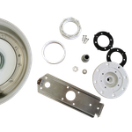 Светильник W803, LED, белый холодный 2 пр., накл., пленка, 25Вт, 12В AC, AISI-316