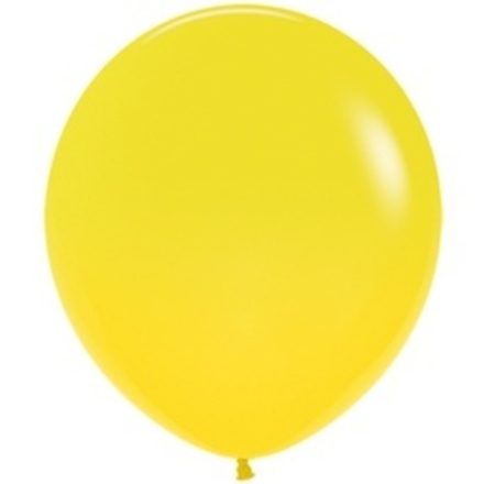 Шар (30"/76 см) Желтый (020), пастель 1 шт.
