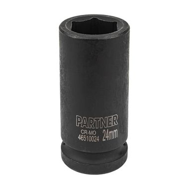 Головка ударная глубокая 24мм 3/4''6гр. Partner PA-46510024