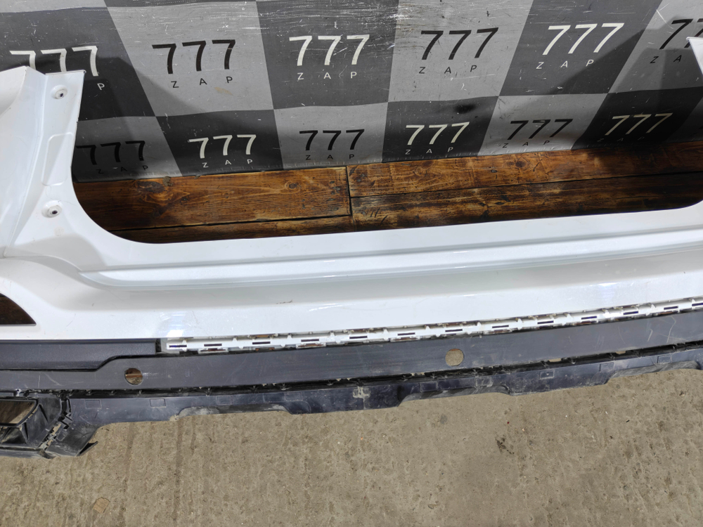 Бампер задний + юбка заднего бампера Chery Tiggo 4 Pro 20-нв Б/У Оригинал 602000499AADQJ