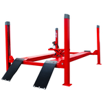 Подъемник электрогидравлический 4т 190-1900мм 4-х стоечный 220В (ручной спуск) GTE