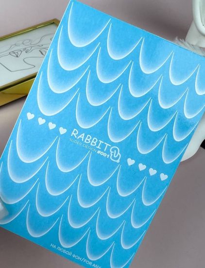 Слайдер для ногтей CrazyShine Rabbit 087