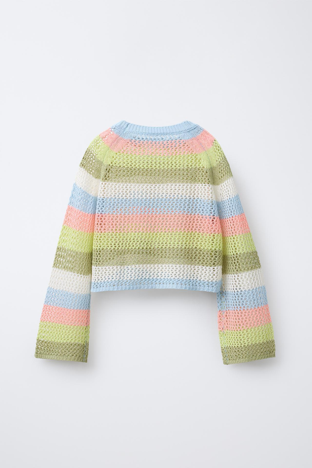 ZARA СВИТЕР В ПОЛОСКУ, РАЗНОЦВЕТНЫЙ