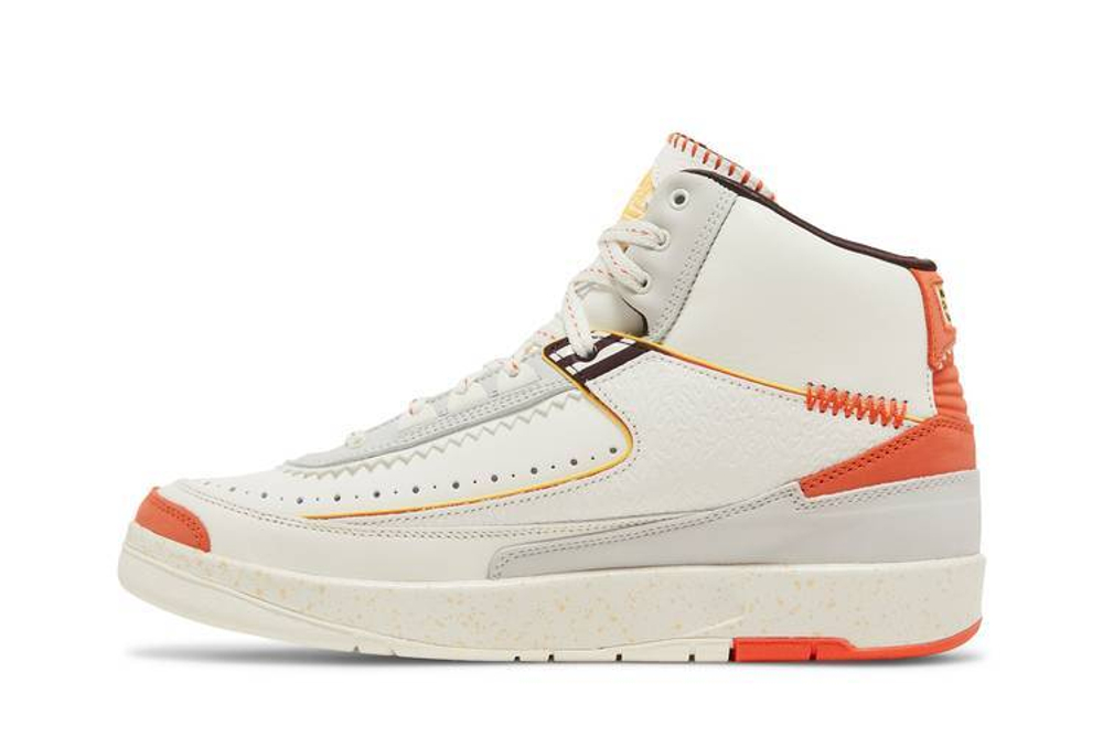 Кроссовки Maison Chteau Rouge X Jordan Air Jordan 2 Retro Sp "Orange And Sail"