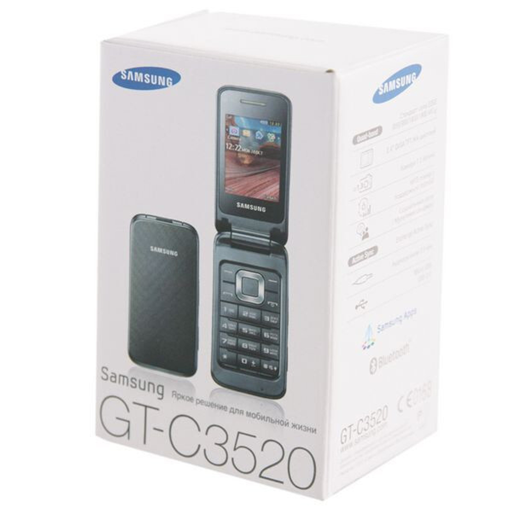 Мобильный телефон Samsung GT-C3520 Black