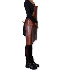 Фартук DutchDeluxes Amazing Croco Classic Brown коричневый