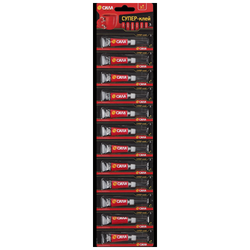 Супер-клей СИЛА SSBL12-3 СВЕРХПРОЧНЫЙ 3 г лента 12 шт.