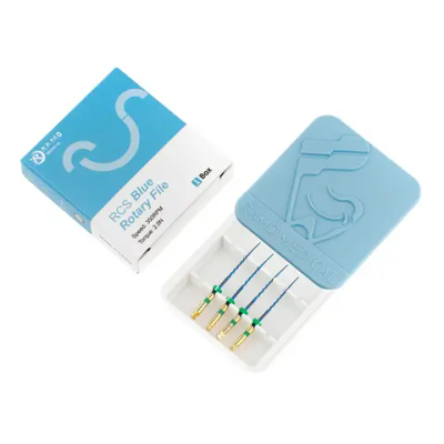 Файлы машинные RCS Blue Rotary 35/04 (25 мм) (набор 4 шт.)
