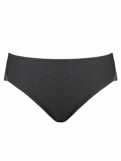 Трусики-слипы со средней линией талии Secrets (Размер: XL) (Цвет: черный)