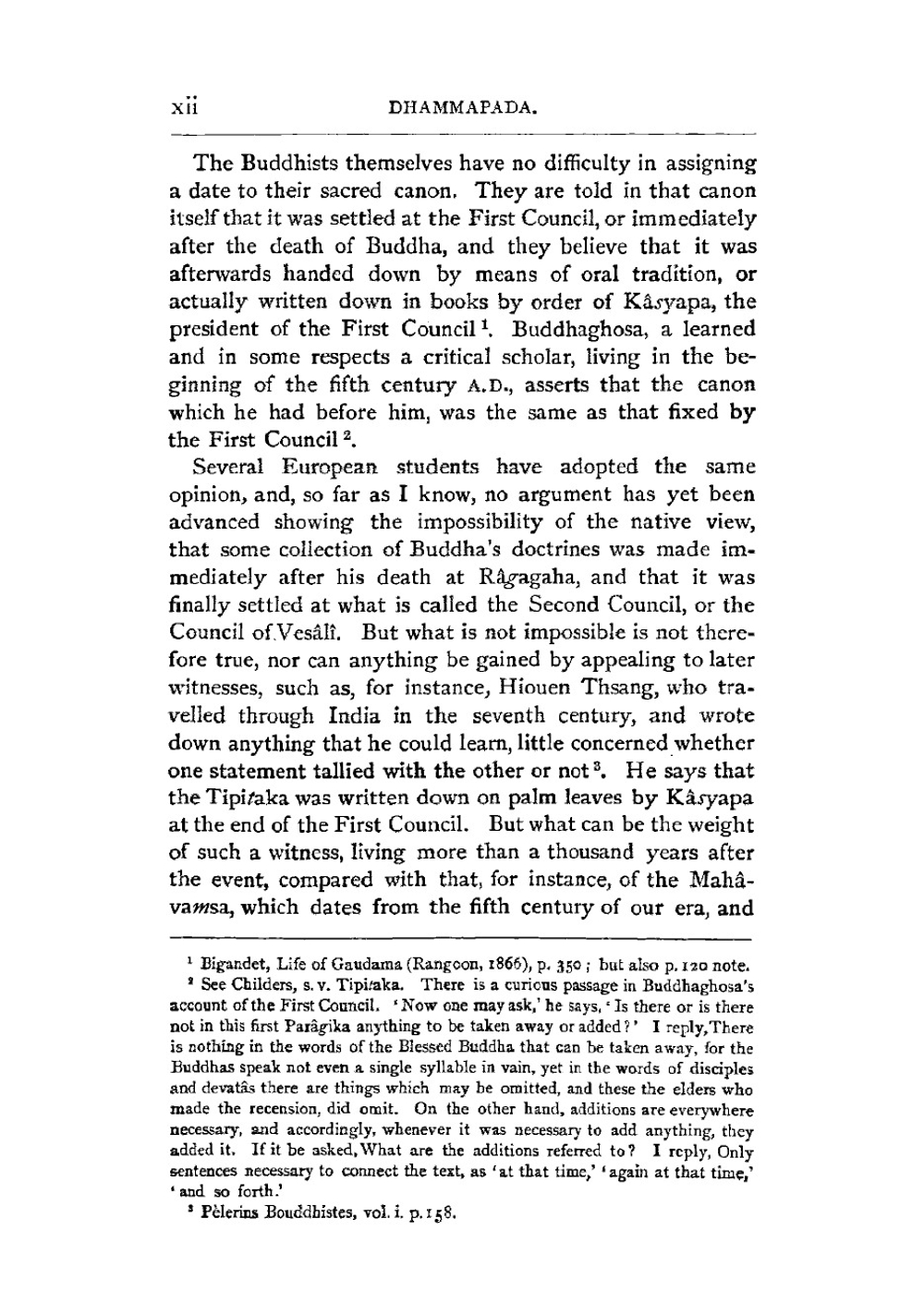 The Dhammapada. A collection of verses being one of the canonical books of the Buddhists | Dhammapada