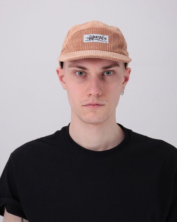 Кепка 5Panel Velvet Бежевая - фото 4