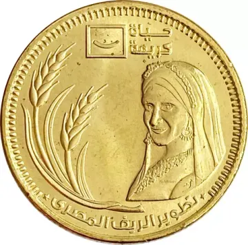 50 пиастров 2021 Египет «Развитие Египетской сельской местности»