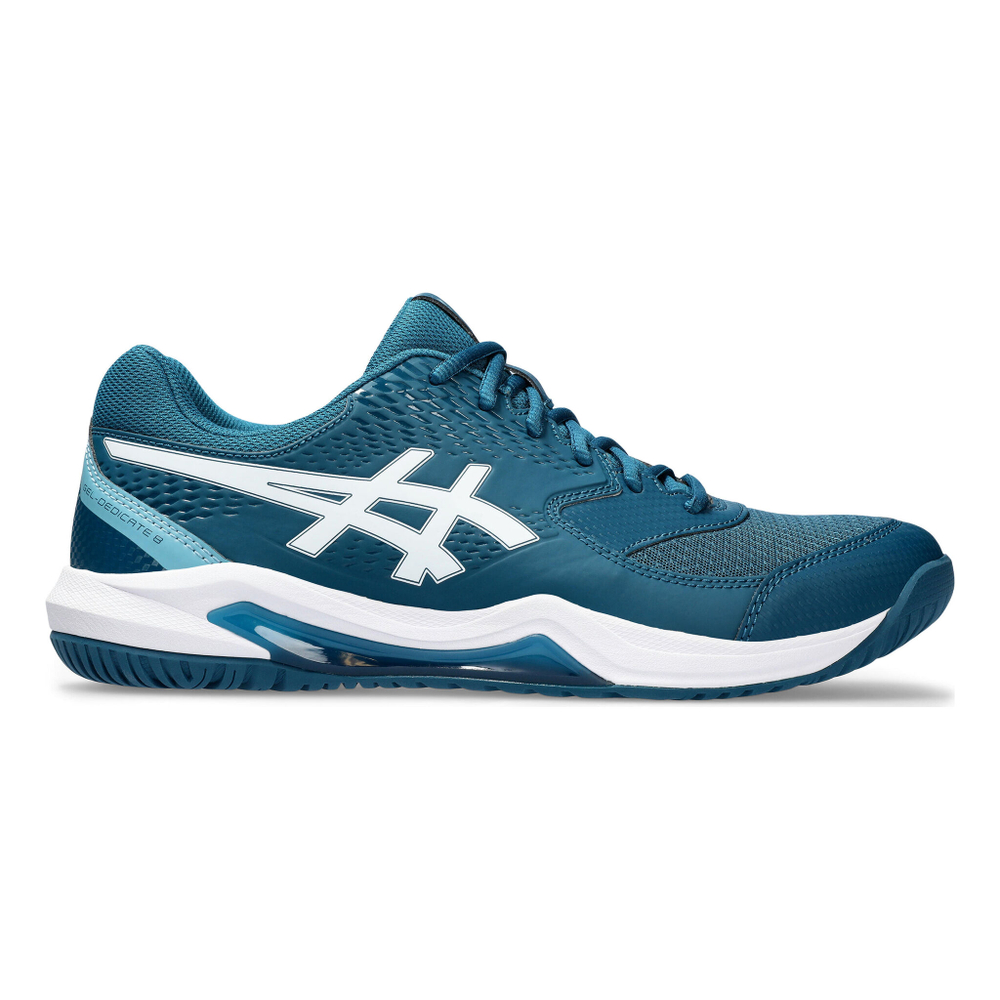 Мужские теннисные кроссовки ASICS Gel-Dedicate 8 All Court Shoe Men - Petrol, White