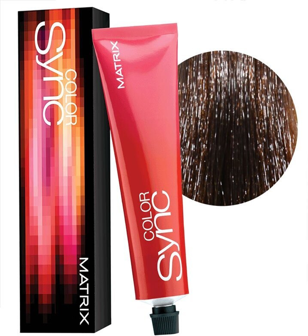 Matrix Краска для волос без аммиака  SoColor Sync Pre-Bonded 6N темный блондин, 90 мл