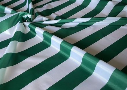 Тентовая ткань Оксфорд 240ПУ полоса зеленая