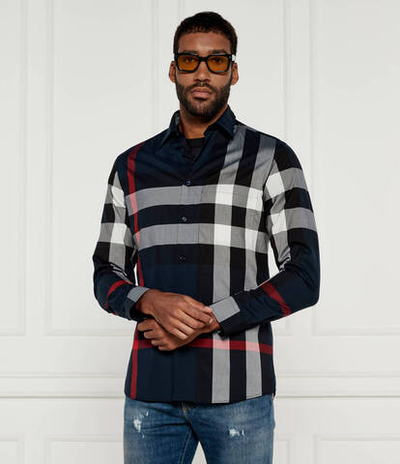 Рубашка Burberry - темно-синий(8073216)